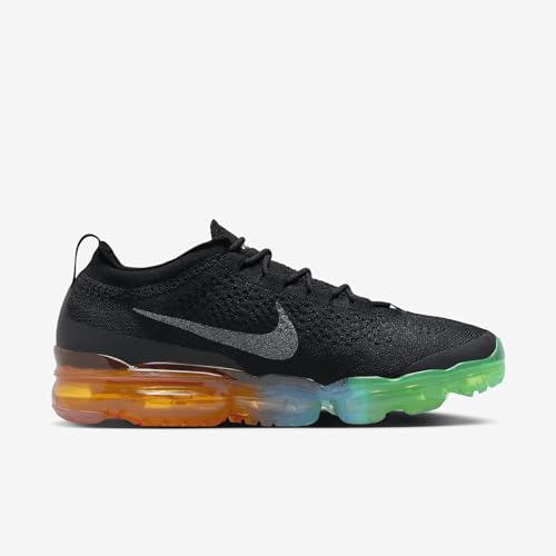 Nike Air Vapormax 2023 Flyknit Men's Shoes (DV1678-014, Black/Green Strike/Light Curry/Black) Size 10