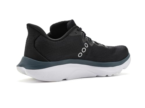 Saucony Women's Kinvara 16 Sneaker, Black/White, 8
