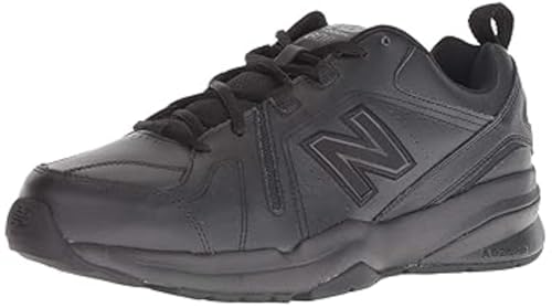 New Balance Men's 608 V5 Casual Comfort Cross Trainer, Black/Black, 9.5 - product image
