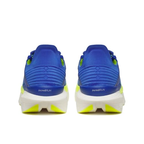 Saucony Unisex Endorphin Elite 2 Road Running Shoe, Lapis/Citron, 11 Men/ 12.5 Women