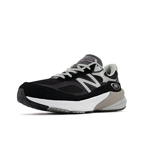 New Balance Women's FuelCell 990 V6 Sneaker, Black/Black, 7 Medium US