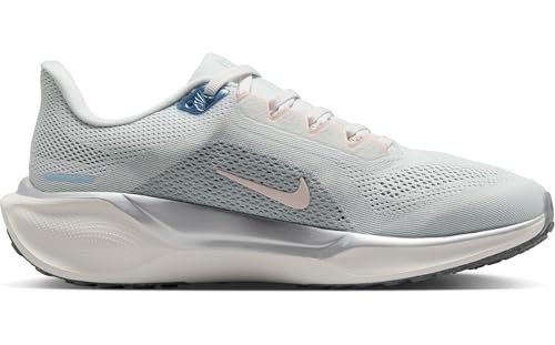 Nike Women's Pegasus 41 Photon Dust/Metallic Pewter/Sail/Echo Pink 6.5 Medium