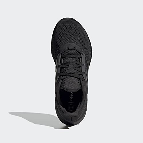 adidas Mens Pureboost 22 Black/Black/Black 12.5
