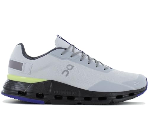 On Men's Cloudnova Form Sneakers, Glacier | Zest, Blue, 11.5 Medium US