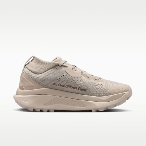 Nike ACG Zegama Women's Trail Running Shoes (Cream II/Safety Orange/Light Orewood Brown) Size 9 - alternate view 3