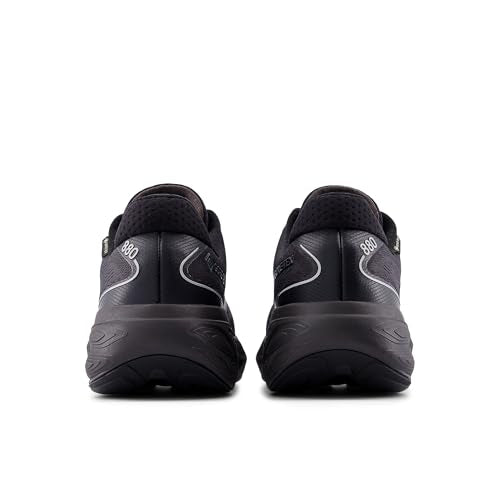 New Balance Men's Fresh Foam X 880 V15 Gore-TEX Running Shoe, Black/Castlerock/Silver Metallic, 11 M