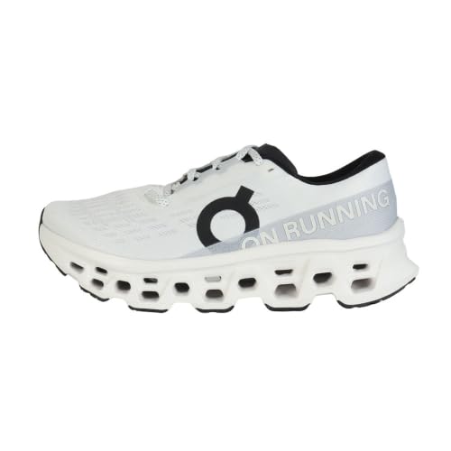 On Women's Cloudmonster 3 Sneaker, White/White, 7