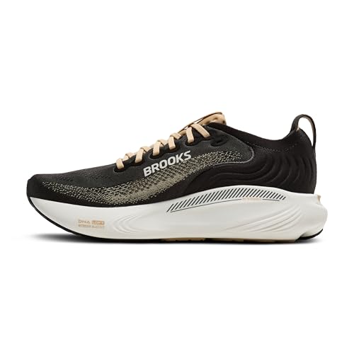 Brooks Men’s Adrenaline GTS 25 Supportive Running & Walking Shoe - Phantom/Starfish/Coconut - 10.5 Medium