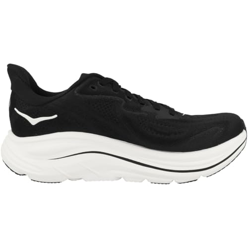 Hoka Women's Clifton 10 Black/White 9.5 Medium