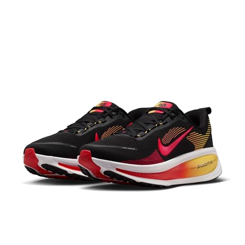 Nike Mens Vomero 18 Black/Bright Crimson/Light Crimson 10 Medium