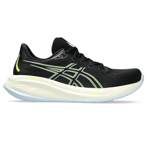 ASICS Men's Gel-Cumulus 26 Running Shoes, 10, Black/Safety Yellow