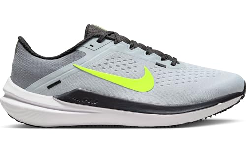 NIKE Men's Air Winflo 10 Low, Wolf Grey Volt Smoke Grey Black, 10.5 US