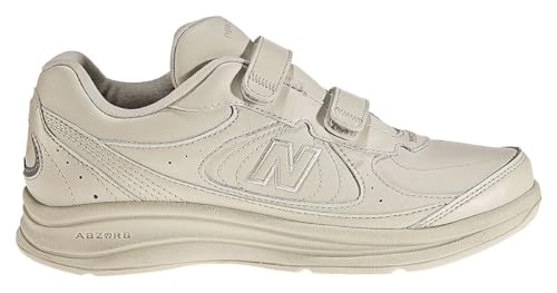 New Balance Men's 577 V1 Hook and Loop Shoe, Bone, 11 Wide