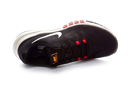 Nike Men's Nike Flex Control TR4 Athletic Shoe, Black/Solar-University RED-Total Orange-Pale Ivory, 11 Regular US