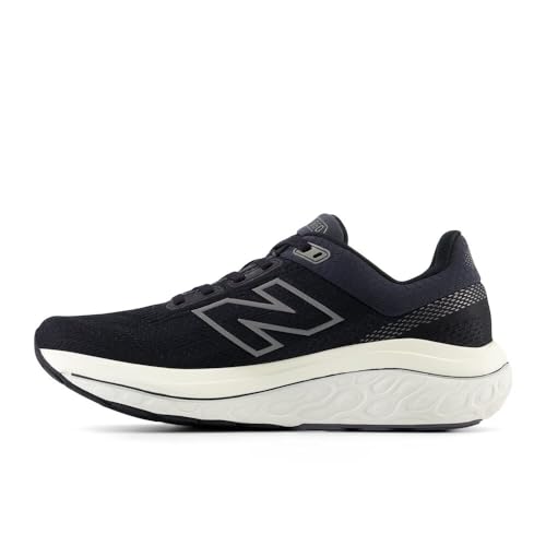 New Balance Women's Fresh Foam X 860 V14 Running Shoe, Black/Phantom/Angora, 5.5 N