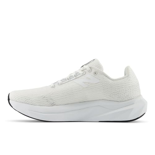 New Balance Men's FuelCell Propel V5 Running Shoe, White/White/Black, 11