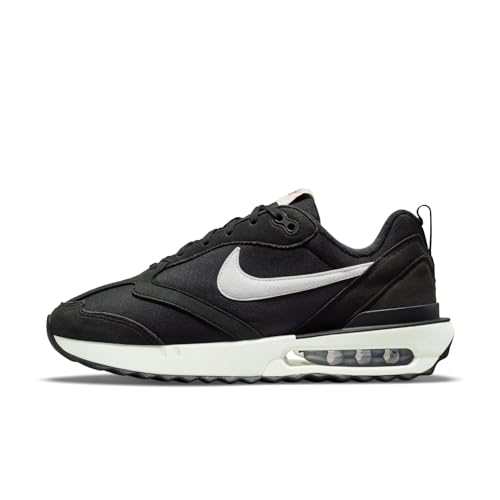 Nike Women's Air Max Dawn Running Shoes, Black/Summit White, 9 M US