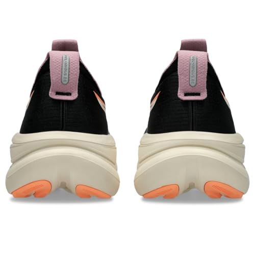 ASICS Women's Gel-Nimbus 28 Running Shoes, 8, Black/Taro Purple