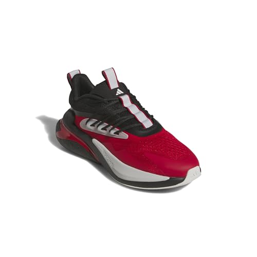 adidas Unisex-Adult Alphaboost V2, Team Power Red/Black/Cool Grey 3, 10