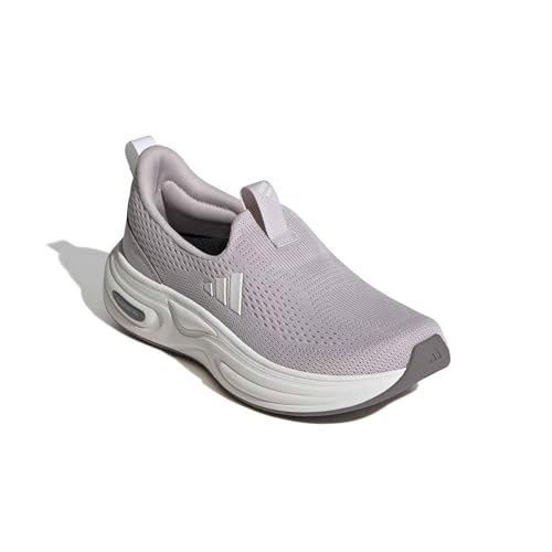adidas Women's Cloudfoam Cuxxion - Lounge, Ice Purple/White/Taupe Oxide, 8