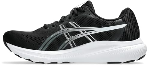 ASICS Men's Gel-Contend 10 Black/White Trainers, Black White, 8.5 US