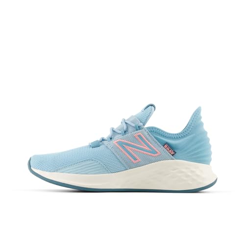New Balance Kid's Fresh Foam Roav V1 Lace-Up Running Shoe, Cloud Blue/Taffy Blue, 5 Big Kid