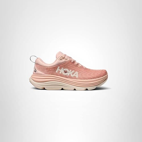 Hoka Women's Gaviota 5 Sneaker, Rose Latte/Rose Cream, 5 - additional product view 4
