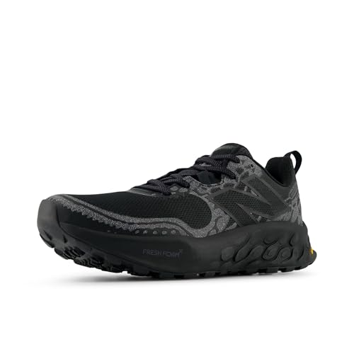 New Balance Men's Fresh Foam X Hierro V8 Gore-Tex Trail Running Shoe, Black/Phantom/Magnet, 10 M