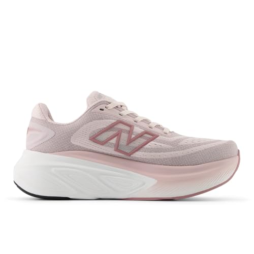 New Balance Women's Fresh Foam X More v6 Running Shoe, Stone Pink/Rosewood, 8