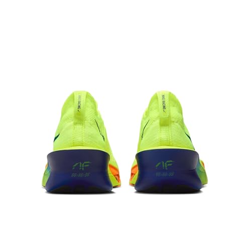 Nike Air Zoom Alphafly Next% 3 Mens Running Shoes Color: Neon Yellow/Dark Blue Size: EUR 42.5 | US 9 | UK 8