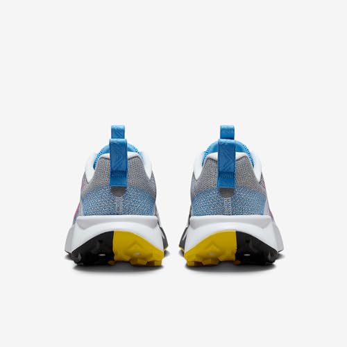 Nike Wildhorse 10 Men's Trail Running Shoes (FV2338-100, White/Black/University Blue/Playful Pink) Size - alternate view 6