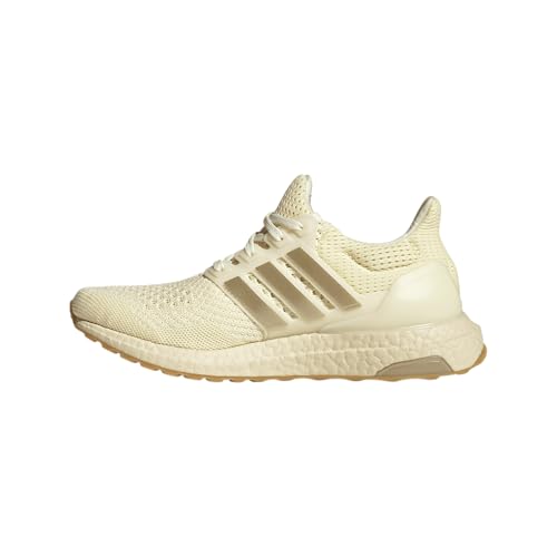 Adidas Women's Ultraboost 1.0, Off White/Cyber Metallic/Warm Vanilla, 10