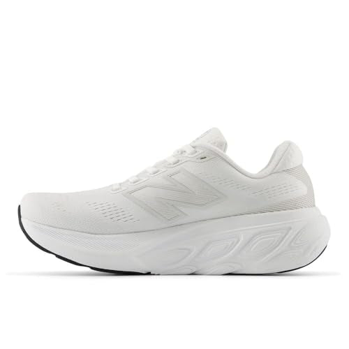 New Balance Women's Fresh Foam X 880 V15 Running Shoe, White/Sea Salt/Black, 8.5 M