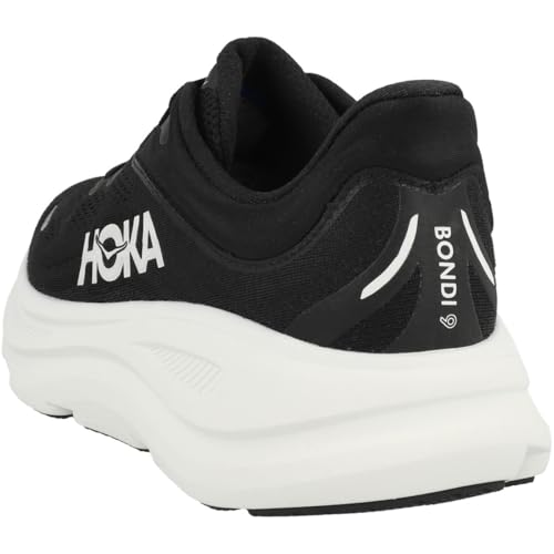 Hoka Men's Bondi 9 Black/White 10 Medium