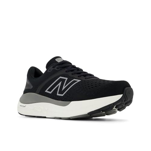 New Balanace Men's Fresh Foam X 1540 V4 Running Shoe, Black/Harbor Gray, 12 XX-Wide