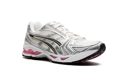 ASICS Unisex Gel-Kayano 14 Sportstyle Shoes, 9.5, Cream/Sweet Pink