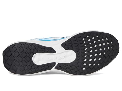 Nike Men's Winflo 11 Road Running Shoes, White/Black-Blue Hero, 9.5 Extra Wide