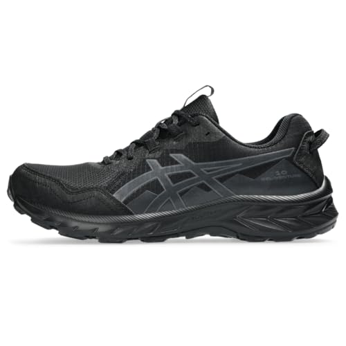 ASICS Men's Gel-Venture 10 Running Shoes, 12, Black/Graphite Grey