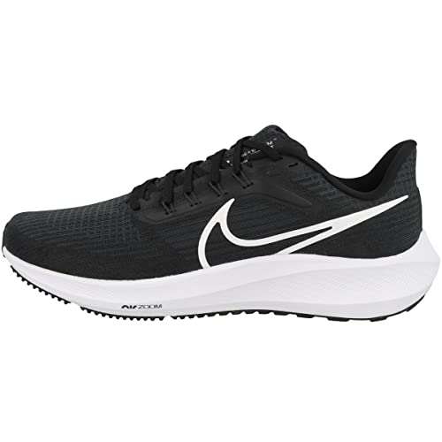 Nike Mens Air Zoom Pegasus 39 Running Shoes, Black/White-DK Smoke Grey, 9 UK (10 US)
