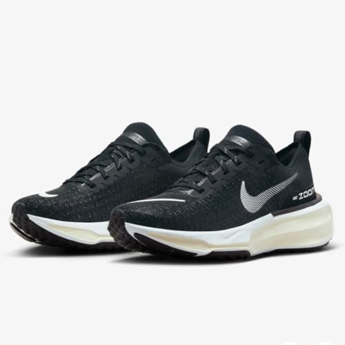Nike ZOOMX Invincible Run FK 3 Black/White/Silver DR2660 001 Women's Size 5.5