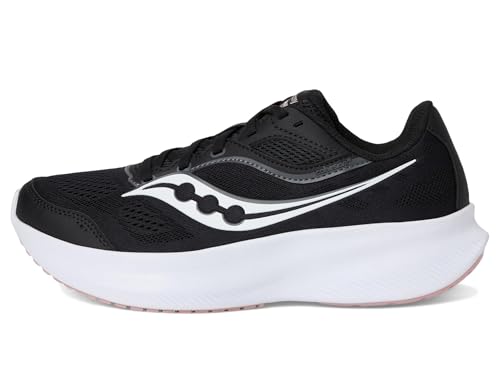 Saucony Women's Cohesion 18 Sneaker, Black/Cameo, 10.5