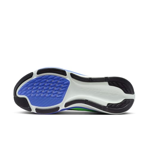 Nike Men's Air Zoom Pegasus 42 Sneaker, Volt Tint/Black Spruce/Sapphire, 10