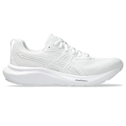 ASICS Women's Gel-Contend 9 Running Shoes, 10, White/Glacier Grey