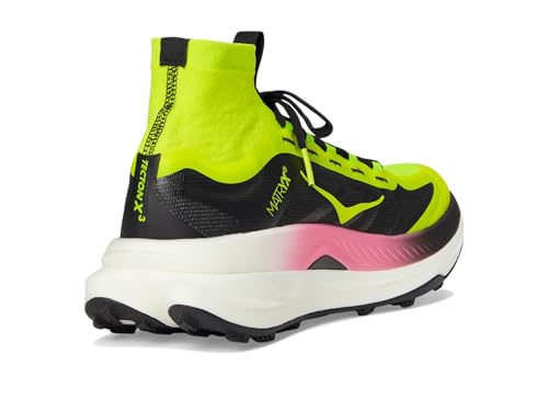 Hoka Women's Tecton X 3 Sneaker, Neon Citrus/Black, 9 - alternate view 5