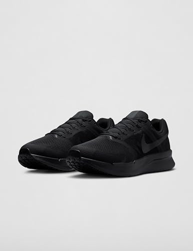 Nike Men's Run Swift 3 Road Running Shoes, Black/Black-Dark Smoke Grey, 6