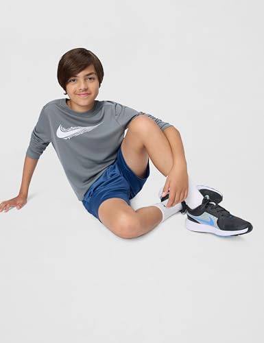 Nike Big Kids' Star Runner 5 Running Shoes, Anthracite/Blue Crystal-Light Pumice, 3.5Y