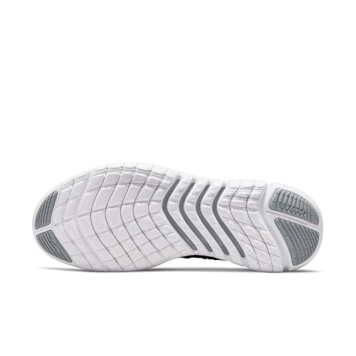 Nike Men's Free Rn 5,0 2021 Running Shoe, Black White Dk Smoke Grey, 13 US