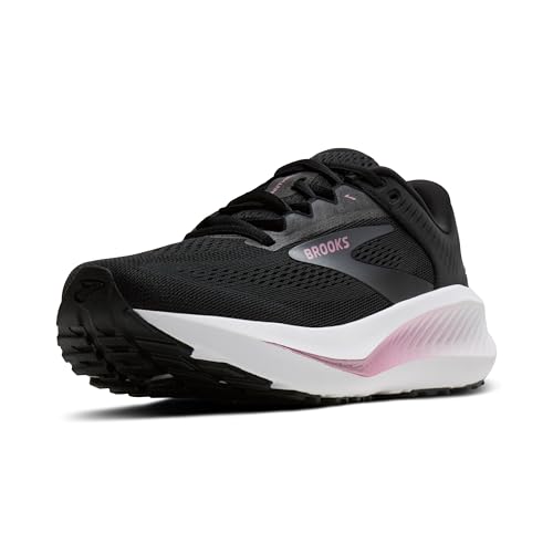 Brooks Women’s Anthem 8 Neutral Running Shoe - Black/Ebony/Metallic - 8.5 Medium