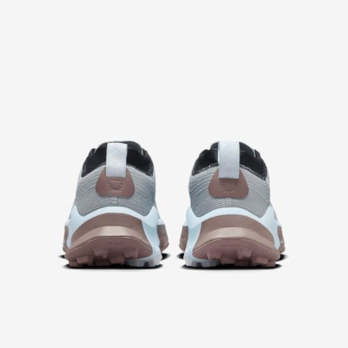 Nike Zegama Women's Trail Running Shoes (DH0625-005, Light Smoke Grey/Black/Glacier Blue/White) Size 10.5 - alternate view 6