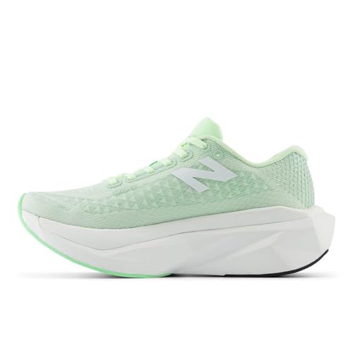 New Balance Women's FuelCell SuperComp Trainer V3 Running Shoe, Melon Water/Clay Ash/White, 9 M